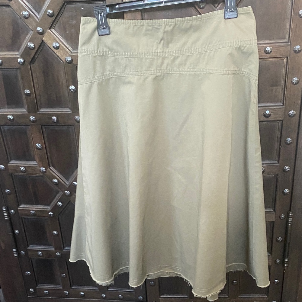 Banana Republic Khaki A-Line Skirt